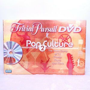 Trivial Pursuit DVD Pop Culture 2 Game TV Music Mo - NEW